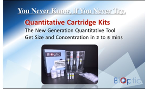 還在使用傳統分光光度法進行核酸定量? 2019 BiOptic Quantitative Cartridge Kits 推出